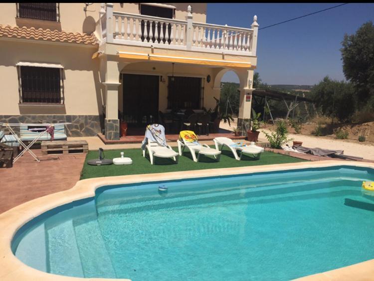 Villa En Lo Alto Del Monte Villanueva del Trabuco Exteriér fotografie